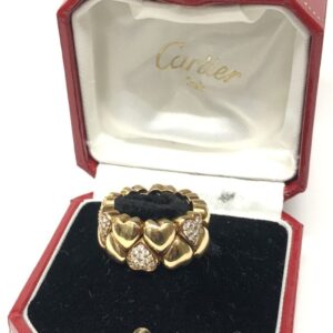 Cartier ダブルハートリング