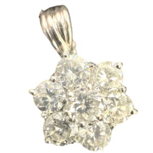 ダイヤモンド Pt900 ネックレストップ