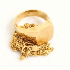 K18 リング 印台 ネックレス おまとめ