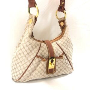 CELINE セリーヌ マカダム柄 ショルダーバッグ