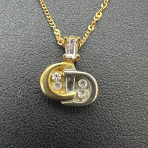 Christian Dior ネックレス　K18