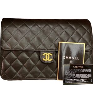 CHANEL マトラッセ チェーンショルダーバッグ