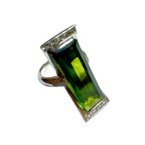 Pt900 トルマリン リング