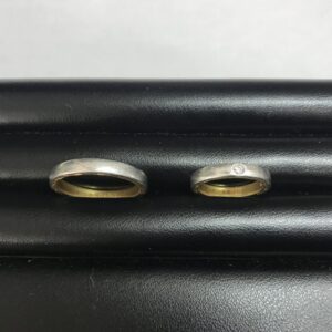 K18Pt950 ペアリング　コンビ