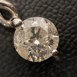 0.7ct ダイヤモンド Pt900 ネックレス トップ