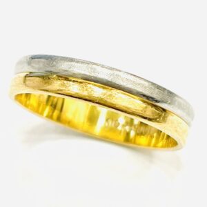 K18/Pt900 コンビリング