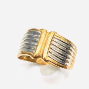 K18 Pt900 コンビリング