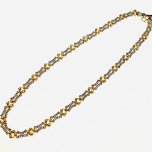 K18/Pt850 コンビネックレス