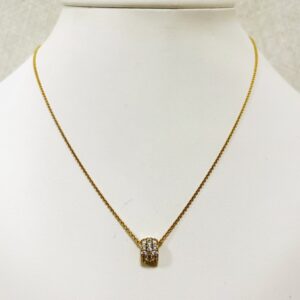 K18 メレダイヤ0.72ct付ネックレス