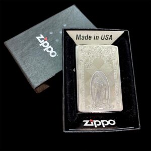 ZIPPO 聖母マリア シルバープレート