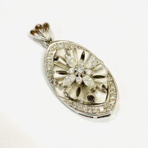 Pt900 0.93ctダイヤモンド付ネックレストップ