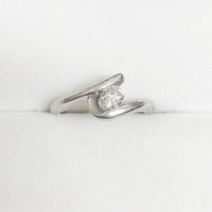 Pt900 ダイヤモンド付リング