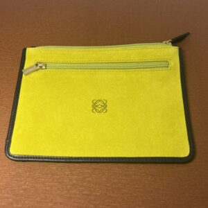LOEWE ロエベ アナグラムポーチ スウェード