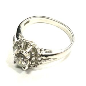 Pt900 プラチナ ダイヤ リング