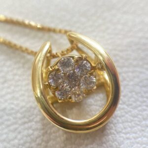 K18 ダイヤモンド ネックレス