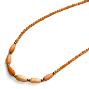 珊瑚 サンゴ ネックレス