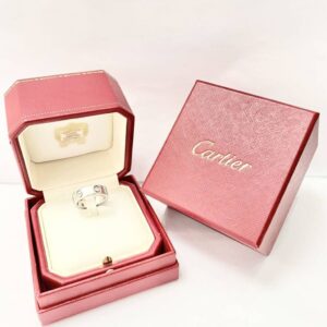 Cartier カルティエ Pt950 リング ケース付き