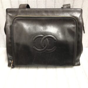 シャネル カーフスキン トートバッグ