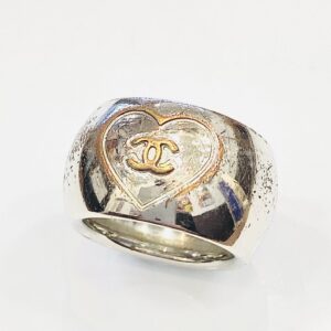 CHANEL ココマーク ハート リング