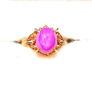 K18 リンデンスタールビー リング