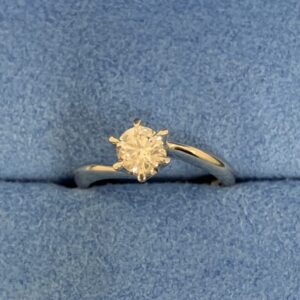 Pt850リング ダイヤモンド0.41