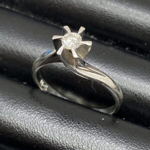 Pt850 ダイヤモンド リング 0.27ct