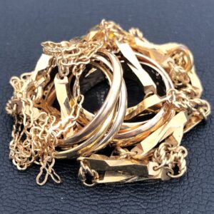 K18リング チェーン