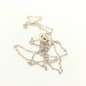 K18WG ネックレス