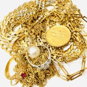 K18 Pt850 ルビー パール コイン ジュエリーアクセサリーおまとめ