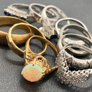 K18リング / Pt900リング