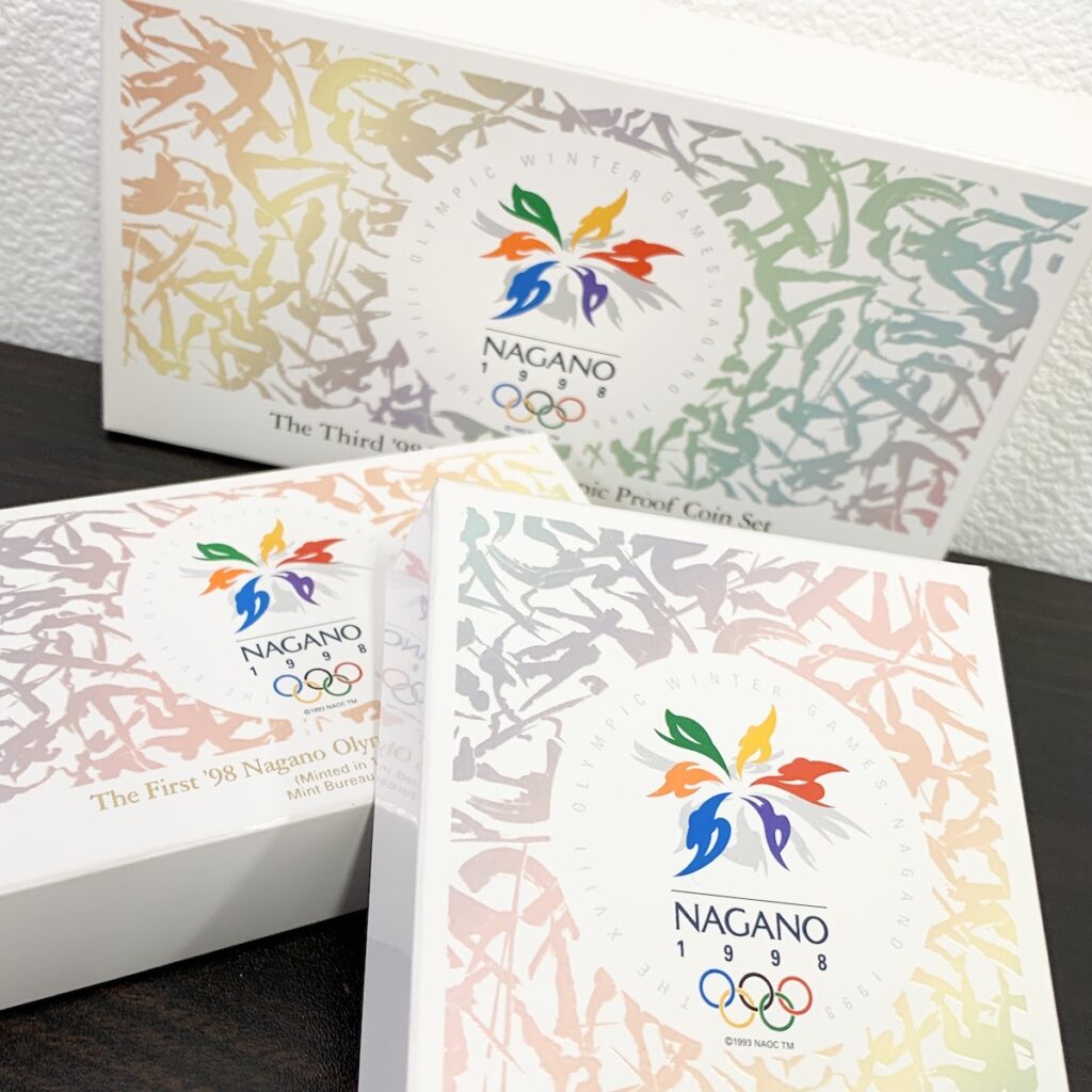 長野オリンピック冬季競技大会記念 プルーフ貨幣セット