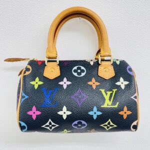 LOUIS VUITTON ルイヴィトン ミニスピーディ ハンドバッグ ノワール モノグラム マルチカラー TH0098