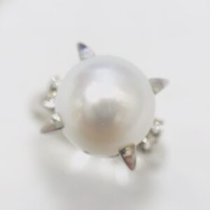 Pt900 パール リング