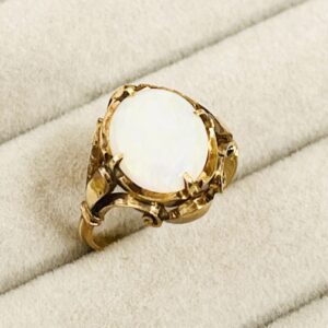 K18 オパール付リング