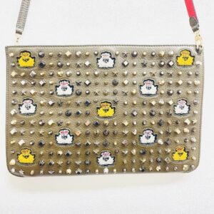 クリスチャンルブタン Christian Louboutin スタッズ ショルダーバッグ