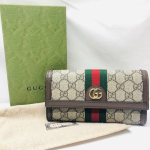 GUCCI グッチ シェリーライン 長財布
