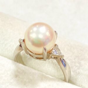 Pt900 パール リング