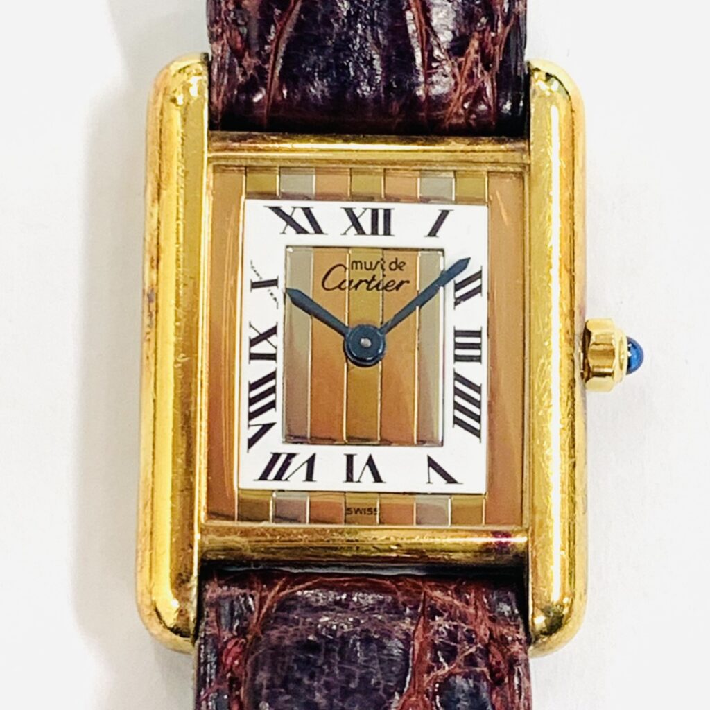 Cartier カルティエ マストタンク ヴェルメイユ 腕時計