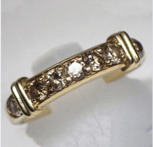 K18ダイヤモンドリング