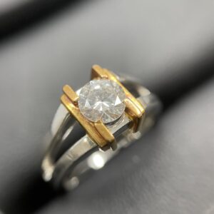 Pt900 ダイヤモンド リング