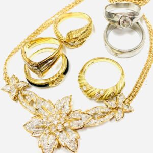 K18 Pt850 ダイヤモンド ジュエリーアクセサリーおまとめ