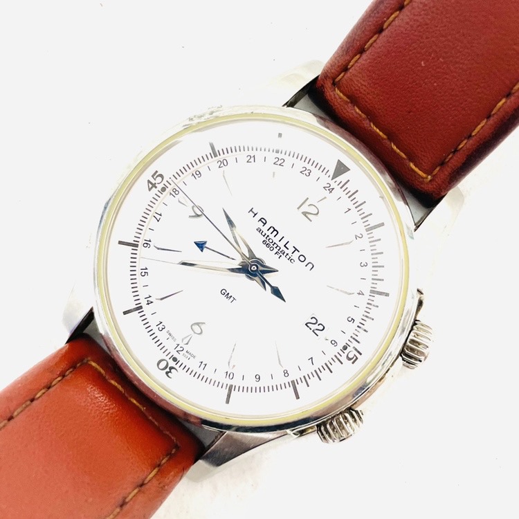 HAMILTON ハミルトン 腕時計 JAZZMASTER ジャズマスター トラベラー GMTの買取実績 | 買取専門店さすがや