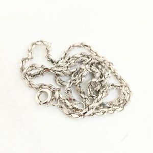 K18WG ネックレス