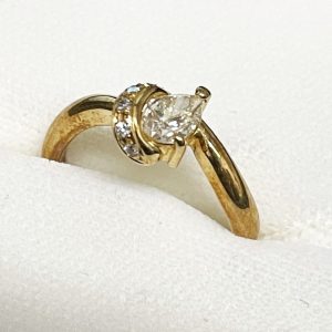 K18 ダイヤモンド リング アクセサリー