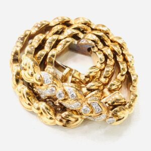 K18 ダイヤモンド ネックレス