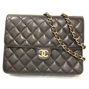 シャネル CHANEL マトラッセ ラムスキン ショルダーバッグ