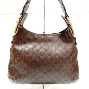 GUCCI グッチ GG柄 ホースビット ショルダーバック