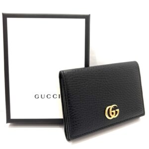 GUCCI グッチ GG マーモント レザーカードケース