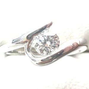 Pt900 ダイヤモンド リング 0.629ct
