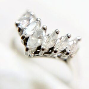 Pt900 メレダイヤ　リング